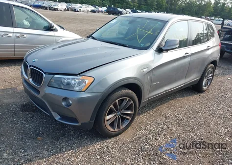 2013 BMW X3 xDrive28I из США, поврежденный, VIN 5UXWX9C55D0A15103